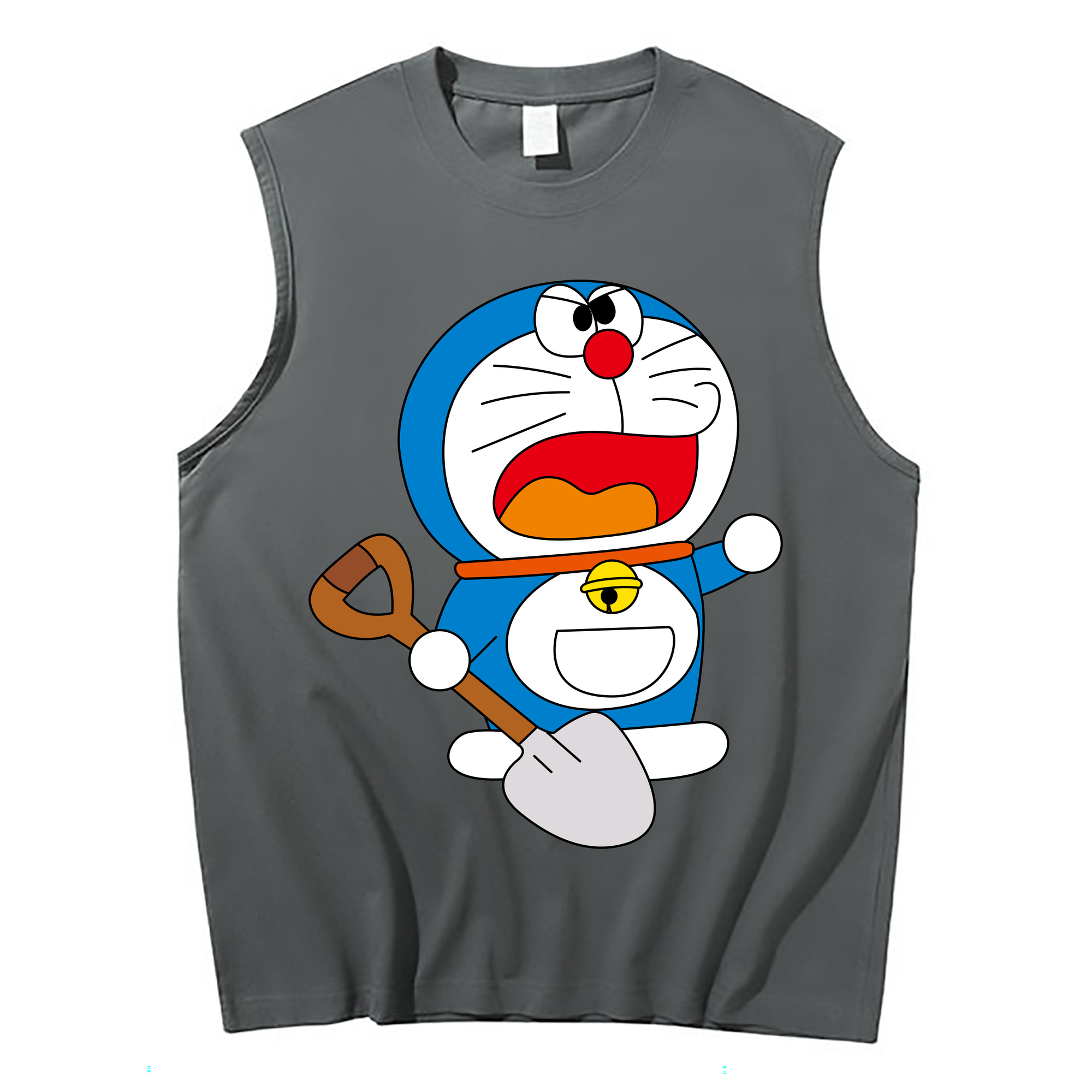 （画像用） ドラえもん Doraemon コットン100％タンクトップ（フロントプリント）